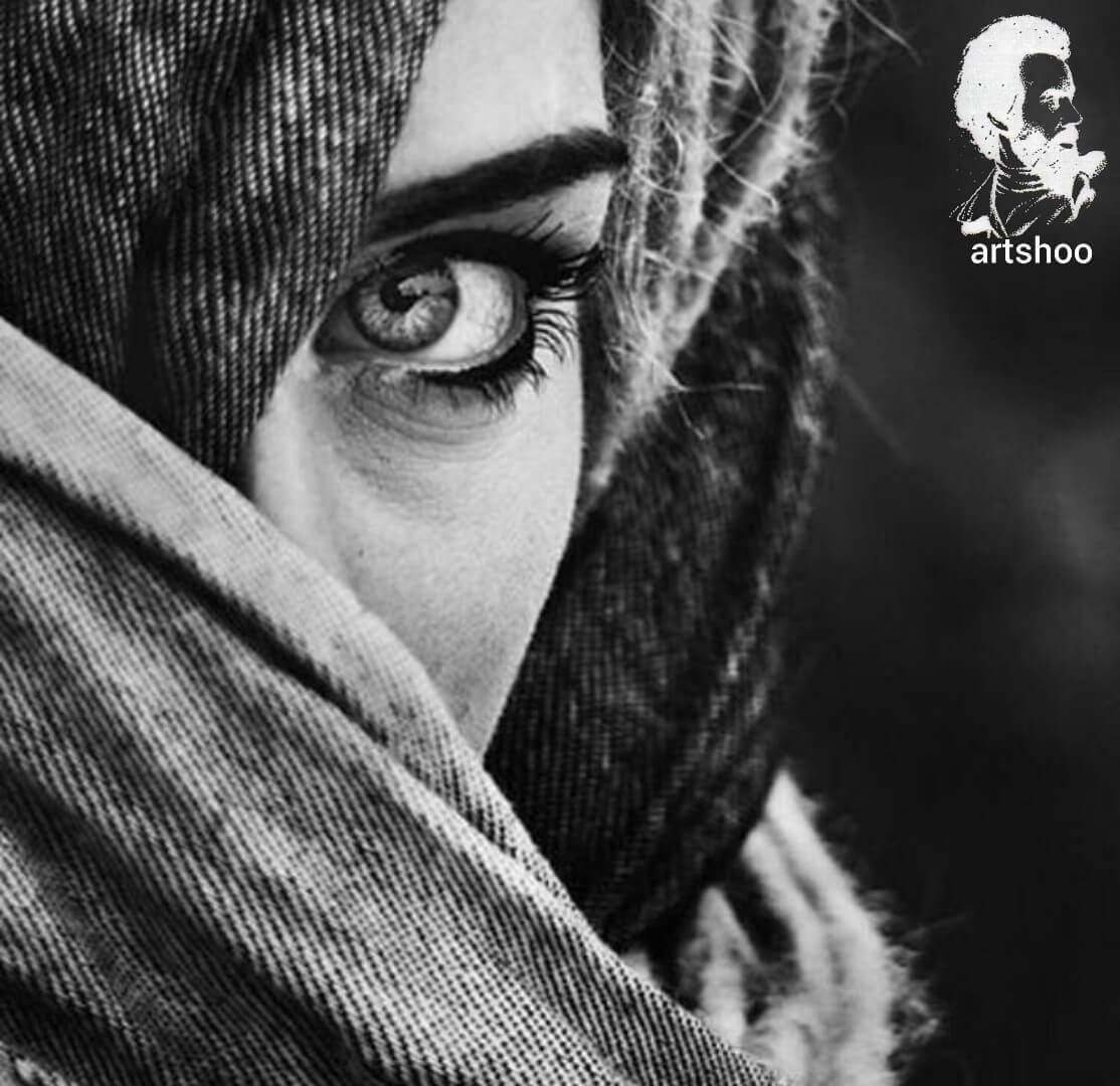 آموزش نقاشی سیاه قلم